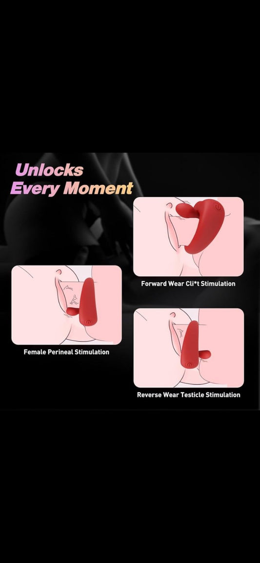 Vibrating cock ring