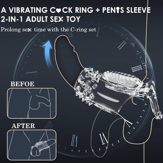 Clear cock ring