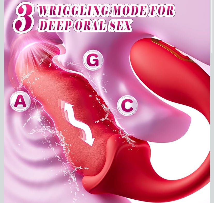 Wiggling Tongue Vibrator