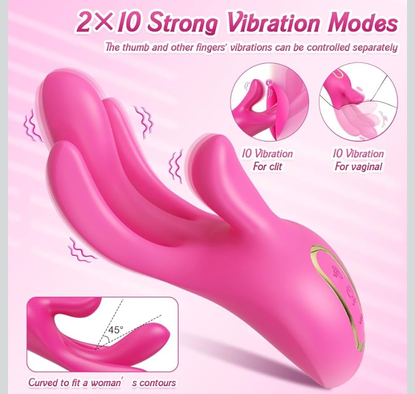 Finger vibrator